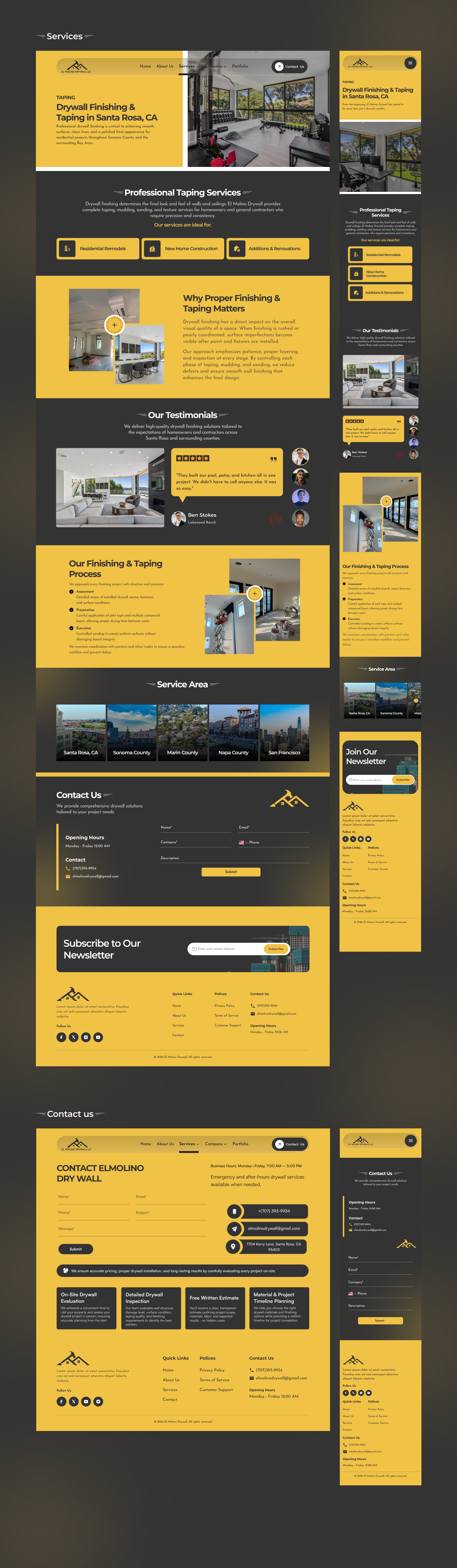 El Molino design screen 9